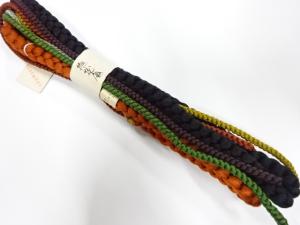 未使用品　正絹　手組帯締め